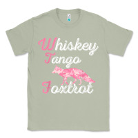 Matcha whiskey tango foxtrot military womens fun wtf quote t shirt Classic Tee - ArtMosaic