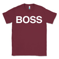 Burgundy boss premium Classic Tee - ArtMosaic