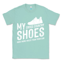 Seafoam cross country running   xc run runner pullover hoodie Classic Tee - ArtMosaic