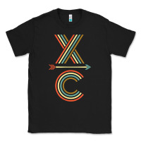 Black X-Country Design For Cross Country Runners and Coaches Classic Tee - ArtMosaic
