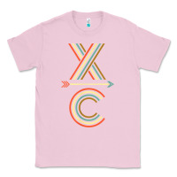 Bubblegum Pink X-Country Design For Cross Country Runners and Coaches Classic Tee - ArtMosaic