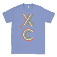 Colony Blue X-Country Design For Cross Country Runners and Coaches Classic Tee - ArtMosaic