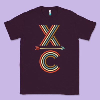 X-country Design For Cross Country Runners And Coaches Classic Tee Designed By Artmosaic