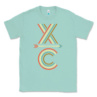 Seafoam X-Country Design For Cross Country Runners and Coaches Classic Tee - ArtMosaic