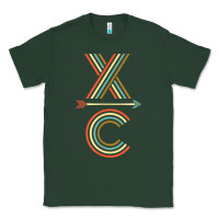 Sports Green X-Country Design For Cross Country Runners and Coaches Classic Tee - ArtMosaic