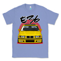 Colony Blue Yellow E36 Classic Tee - ArtMosaic