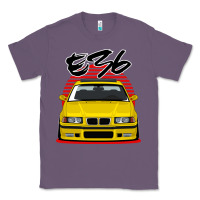 Lavender Yellow E36 Classic Tee - ArtMosaic