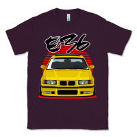 Plum Yellow E36 Classic Tee - ArtMosaic