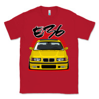 Red Yellow E36 Classic Tee - ArtMosaic