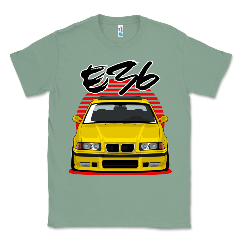 Yellow E36 Classic Tee by ArtMosaic | Teevron