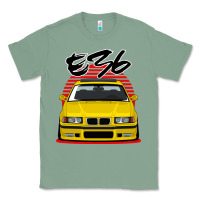Sage Yellow E36 Classic Tee - ArtMosaic