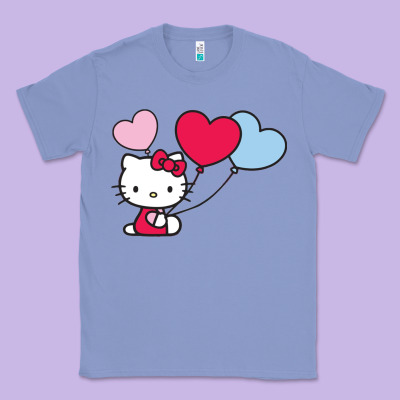 Kitty Classic Tee Designed By Artmosaic