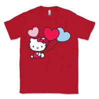 Red kitty Classic Tee - ArtMosaic