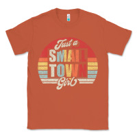 Copper Limited Edition Retro Vintage Just A Small Town Girl Classic Tee - ArtMosaic