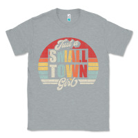 Heather Grey Limited Edition Retro Vintage Just A Small Town Girl Classic Tee - ArtMosaic