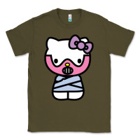 Army Green hell kitty cute devil Classic Tee - ArtMosaic