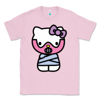 Bubblegum Pink hell kitty cute devil Classic Tee - ArtMosaic
