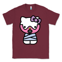 Burgundy hell kitty cute devil Classic Tee - ArtMosaic
