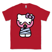 Red hell kitty cute devil Classic Tee - ArtMosaic