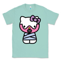 Seafoam hell kitty cute devil Classic Tee - ArtMosaic