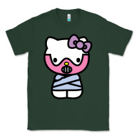 Sports Green hell kitty cute devil Classic Tee - ArtMosaic