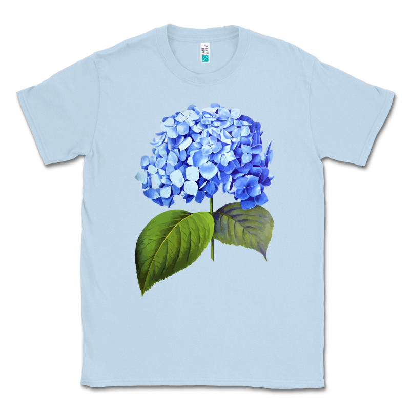 Blue  Hydrangea Classic Tee by ArtMosaic | Teevron