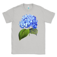 Moon Dust Blue  hydrangea Classic Tee - ArtMosaic
