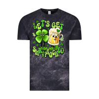 Cloud Black let's get shamrocked Vintage Tee - Artiststas