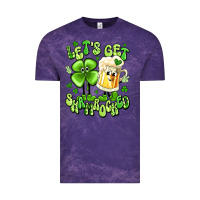 Cloud Purple let's get shamrocked Vintage Tee - Artiststas