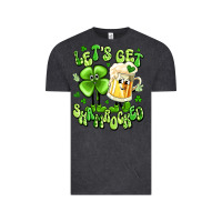 Vintage Black let's get shamrocked Vintage Tee - Artiststas