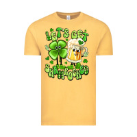 Vintage Mustard let's get shamrocked Vintage Tee - Artiststas