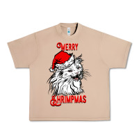 Burro Merry Christmas Cat Urban Heavy Tee - SublimationCraftShop