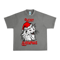 Tornado Merry Christmas Cat Urban Heavy Tee - SublimationCraftShop