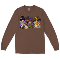 Chestnut halloween gnomies Long Sleeve Tee - BarkalooDesign