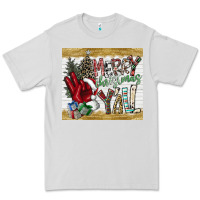 Dove Grey merry christmas y'all Premium Tee - CowhideDigitalArt