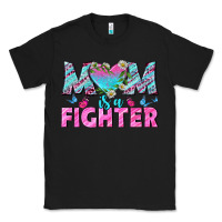 Black Western Mom Is A Fighter Classic Tee - BundleAndBundleShop