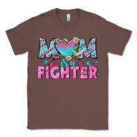 Chestnut Western Mom Is A Fighter Classic Tee - BundleAndBundleShop