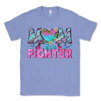 Colony Blue Western Mom Is A Fighter Classic Tee - BundleAndBundleShop