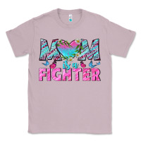 Lilac Western Mom Is A Fighter Classic Tee - BundleAndBundleShop