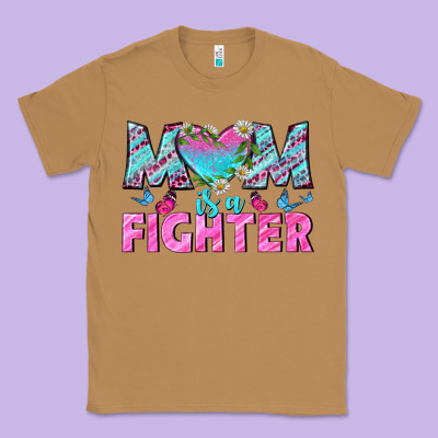 Western Mom Is A Fighter Classic Tee Designed By Bundleandbundleshop