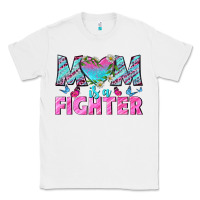 White Western Mom Is A Fighter Classic Tee - BundleAndBundleShop