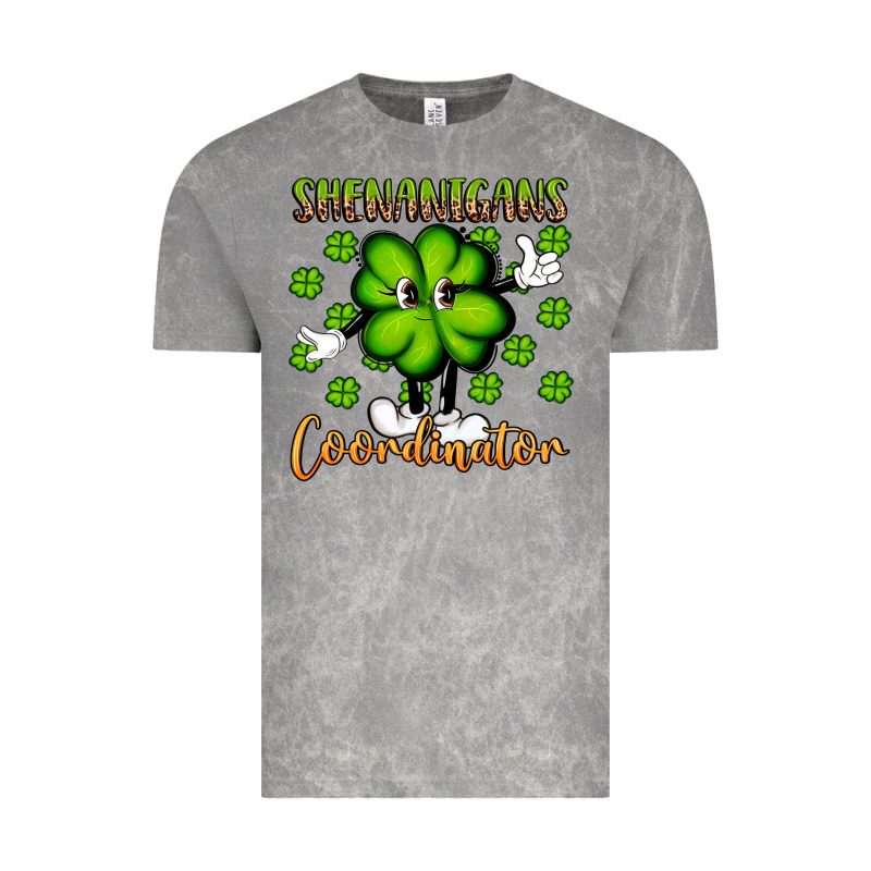 Shenanigans Coordinator St Patrick S Day Artiststas Vintage Tee by Artiststas | Teevron