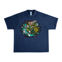Navy aztec moon Urban Heavy Tee - SublimationCraftShop