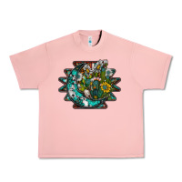 Salmon aztec moon Urban Heavy Tee - SublimationCraftShop