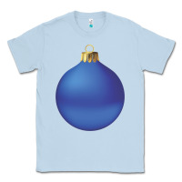 Dusty Blue christmas ornament 2 Classic Tee - artisFamous