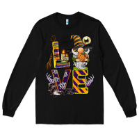 Black halloween love gnome Long Sleeve Tee - BarkalooDesign