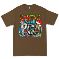 Cacao Santas Favorite PCA Patient Care Assistant Premium Tee - CowhideDigitalArt