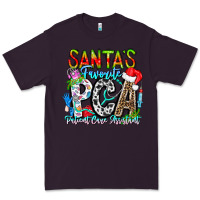 Plum Santas Favorite PCA Patient Care Assistant Premium Tee - CowhideDigitalArt