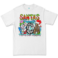 White Santas Favorite PCA Patient Care Assistant Premium Tee - CowhideDigitalArt
