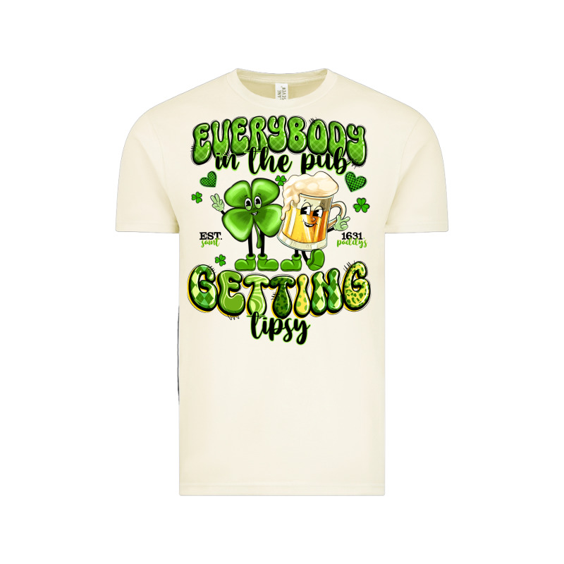 Everybody In The Pub Getting Tipsy Artiststas Vintage Tee by Artiststas | Teevron